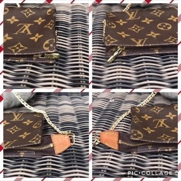 Authentic Louis Vuitton monogram Pouch 17 - Picture 2 of 7